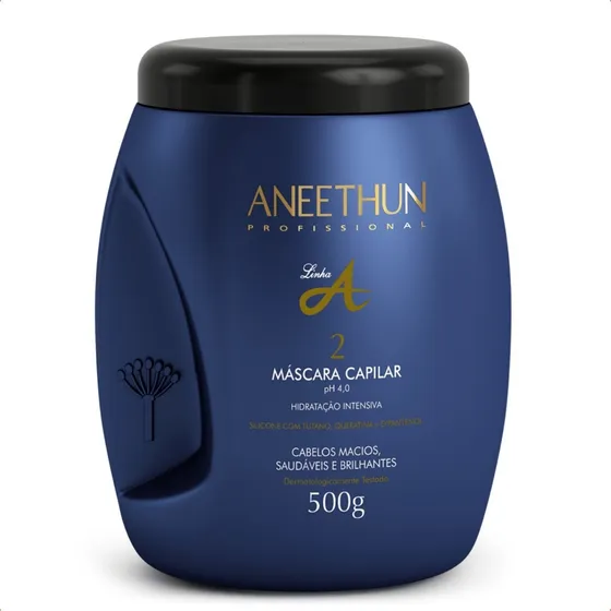 Aneethun Linha A - Mascara Capilar Hidratação Imediata 500g
