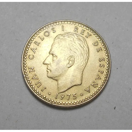 España 1 Peseta 1975 (80)  Rey Juan Carlos I - Excelente ++