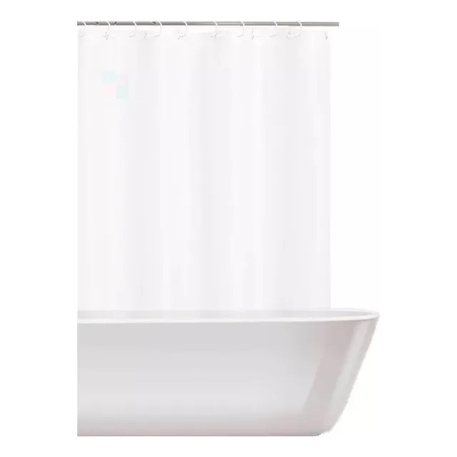 Protector Cortina Baño 100 Micrones Antihongos 2 Mts Alto