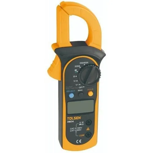 Multimetro Digital Tenaza 600v/400a Tolsen