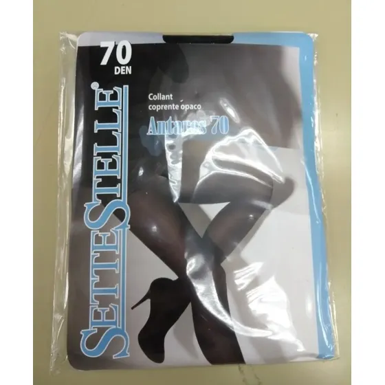 Medias Pantys Settestelle Gruesas Color Negro