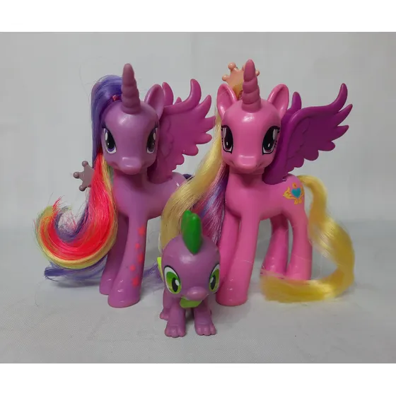 My Little Pony Lote De Princesas Cadence + Twilight + Spike