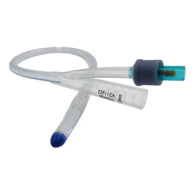 Sonda Foley 2 Vias 22fr Ecomed En Silicón. Caja X 10
