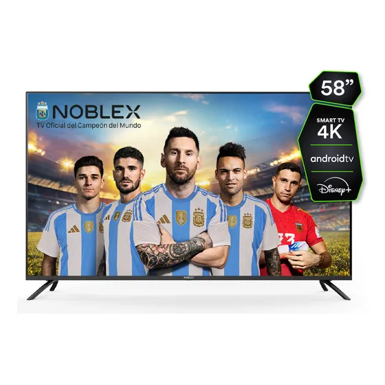 Smart Tv Noblex Db58x7500 Led Android Tv 4k 58 Pulgadas