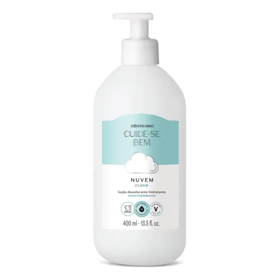 Crema Hidratante Corporal Boticário Cuidese Bem Nuve  400 Ml