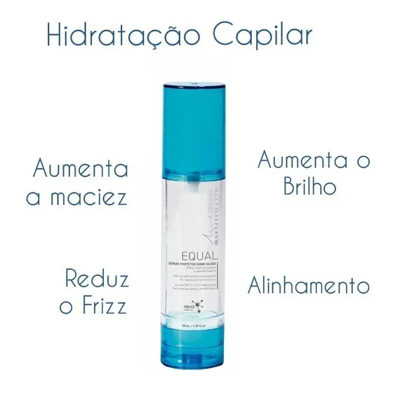 Sérum Protetor Mediterrani Equal Shine Gloss 50ml + Brinde
