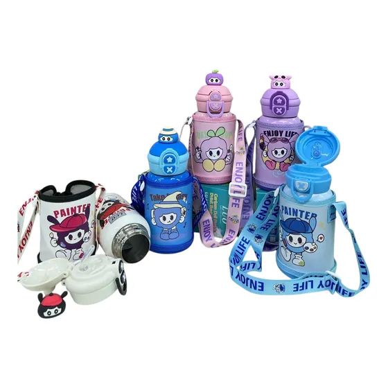 Botella Termo Cantimplora Infantil Termica Frio Calor 500ml