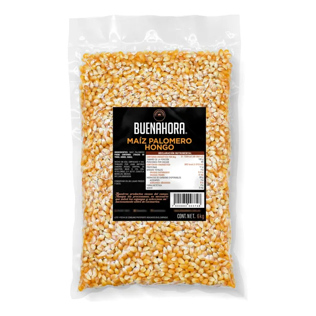 Maíz Palomero Hongo Jumbo Palomitas Mushroom Premium 6 Kg