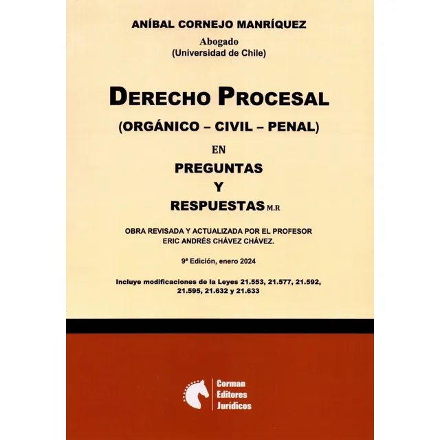 Derecho Procesal (orgánico Civil Penal) Preguntas Y Respuest