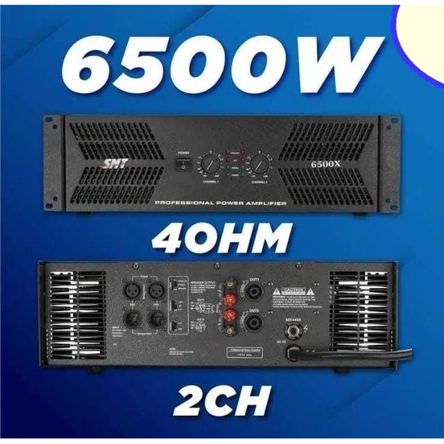 Amplificador Smt De 6500w