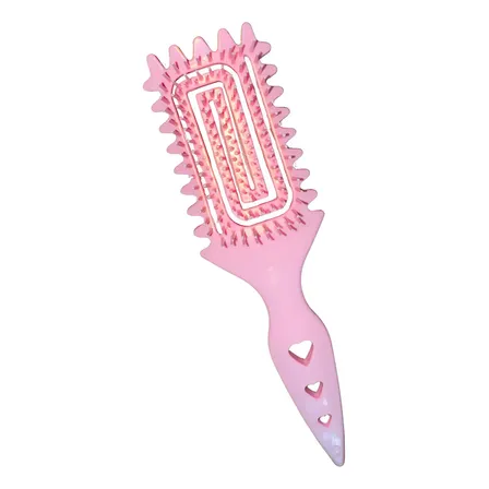 Escova De Fitagem Beauty Secret Lavável, Cachos Definidos Nude