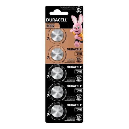 Pilha Moeda Duracell Cartela C/5 Bateria Cr 2032 3v Lithium Pilha Moeda Duracell Cartela C/5 Bateria Cr 2032 3v Lithium