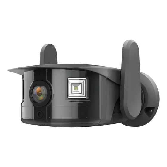 Câmera De Vigilância De 3mp 180° Grande Angular Tela Ipega