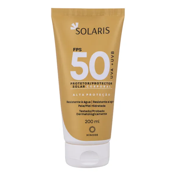 Protector Solar Corporal Solaris Hinode Fps50 200ml