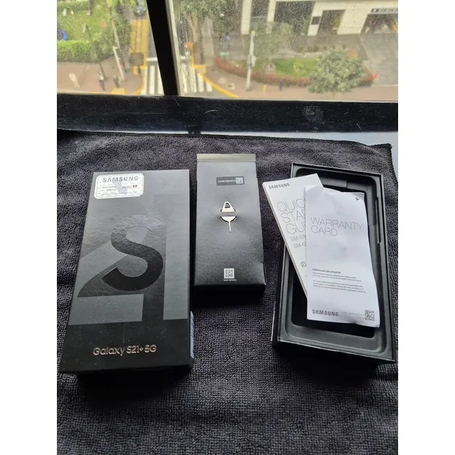 Caja Samsung Galaxy S21+ 5g Sm-g996b 128gb 8gb Phantom Black