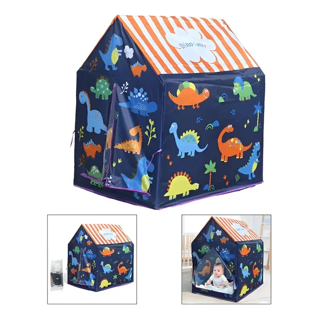 Carpa Dinosaurios Armable Para Niños,juego Incluye Pelotas