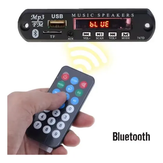 Modulo Reproductor De Audio Bluetooth Mp3