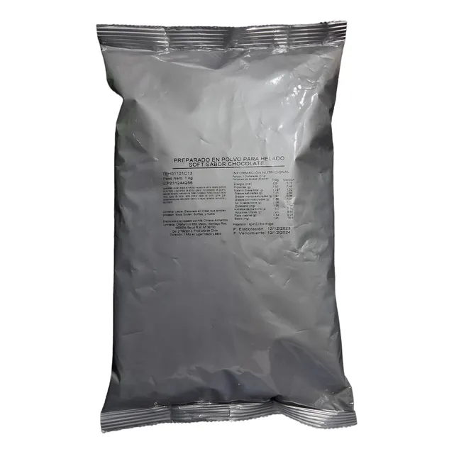 Base Soft Para Helado Sabor Chocolate 1 Kg , Agronewen