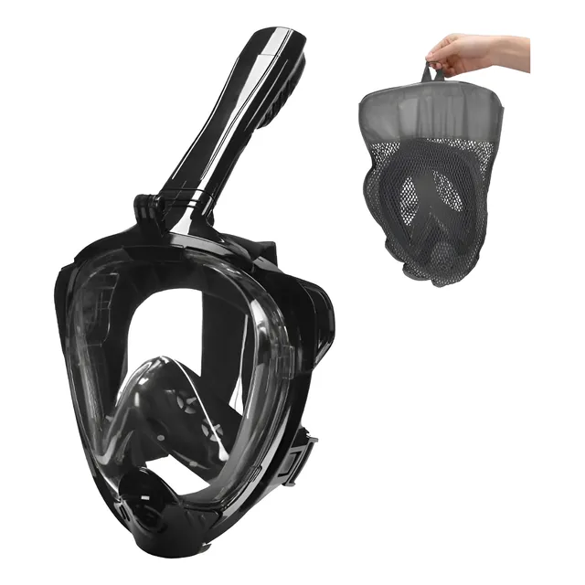 Mascara De Buceo Snorkel Careta Vista Panorámica Para Adulto