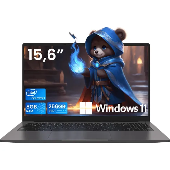 Notebook 15.6'' Windows 11 Intel N4020 256gb Ssd 8gb Ram