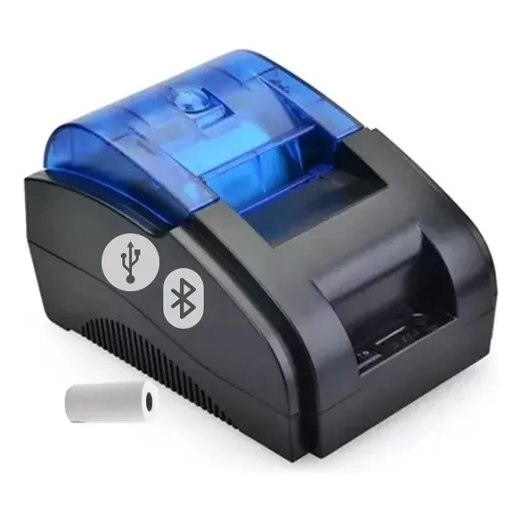 Impresora Ticketera Térmica Usb Bluetooth Escritorio 57 58mm