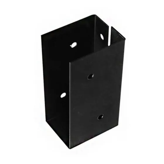 Caja De Fijación Interior Con Agujero Lateral 2x6 Pulgadas
