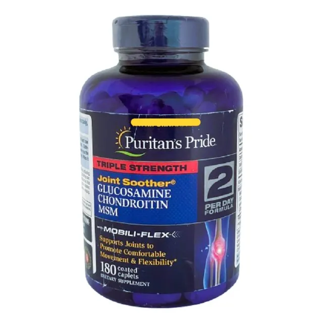 Glucosamine Chondroitin Msm Mobili-flex - 180 Tab Puritans