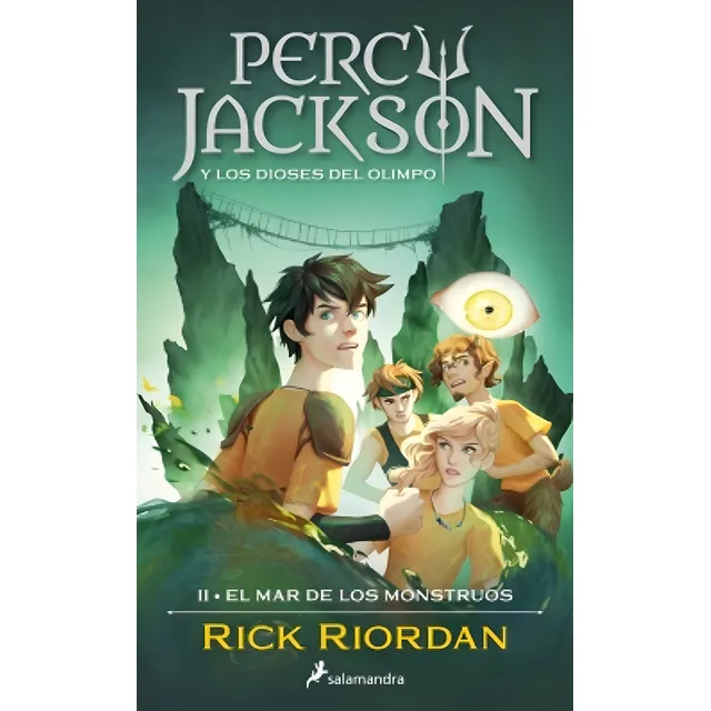 Percy Jackson Y Los Dioses Del Olimpoel Mar De Los Monstruos, De Rick Riordan. Editorial Salamandra, Tapa Blanda En Español