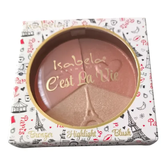 Iluminador Isabela Cosmetics 3t