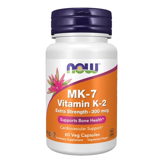Supplement Now Vitamina K2 (mk-7) 300 Mcg Extra Strength 60