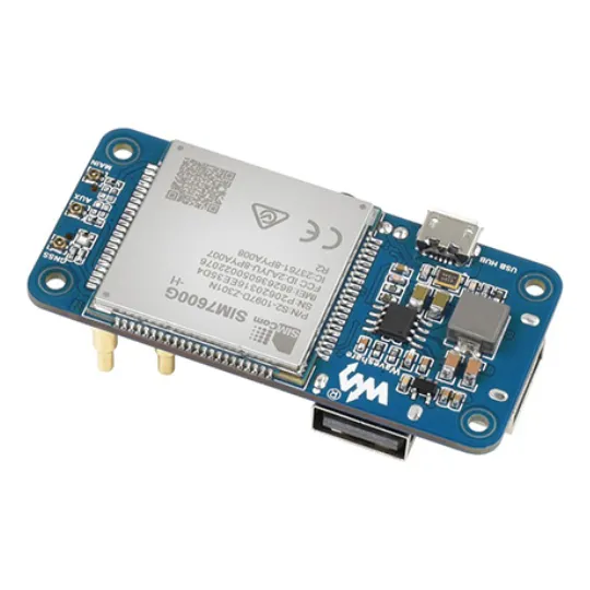 Hatcat-4 4g/3g/2g/gsm/gprs/gnss P/ Raspberry Pi Waveshare