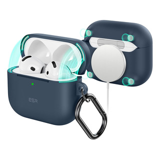Funda Esr Para AirPods 4 Halolock Con Magsafe Blue Funda Esr Para AirPods 4 Halolock Con Magsafe Blue