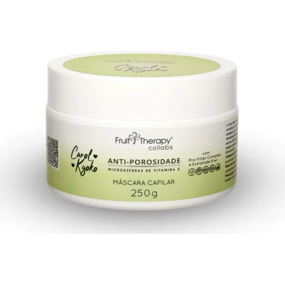 Máscara Anti-porosidade Carol Kyoko 250g - Brilho E Força