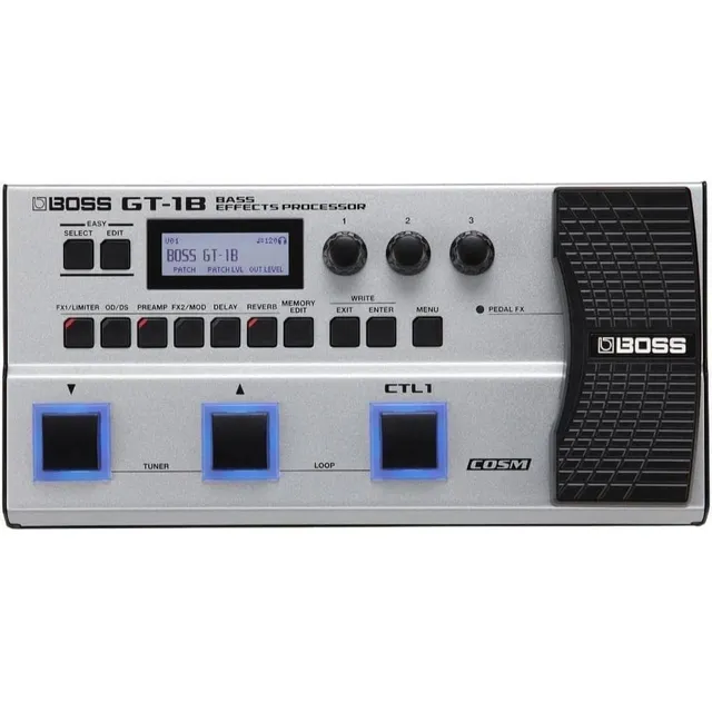 Procesador De Efectos De Bajo Boss Gt-1b