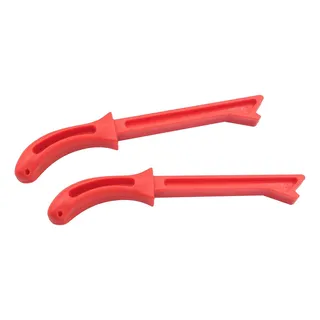 Carpintería De Palo De Empuje De De Madera 2 Piezas A Rojo Carpintería De Palo De Empuje De De Madera 2 Piezas A Rojo