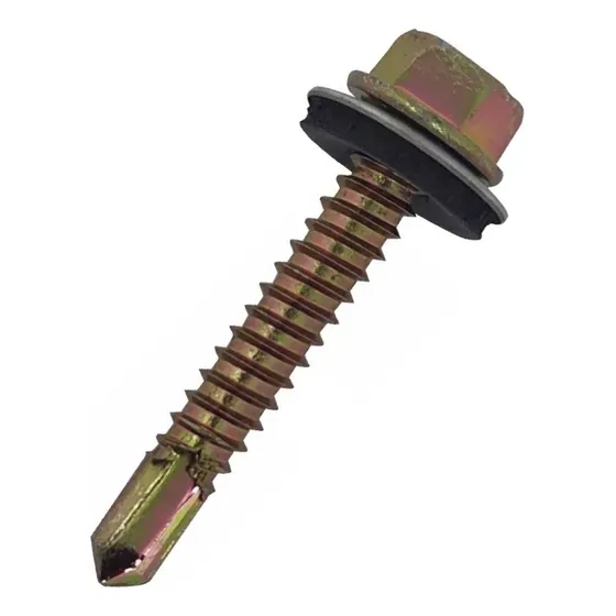 Pija Hexagonal Dorada Punta Broca 1/4 X 1 1/2 (1,000 Pzs)