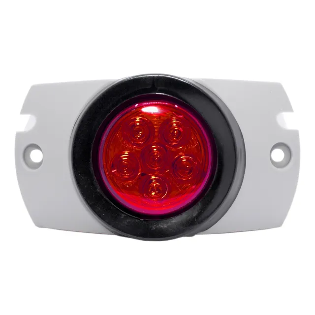 Faro Lateral Univ. Red. Rojo 12v Led