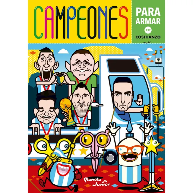 Libro Campeones Para Armar - Augusto Constanzo - Planeta Junior