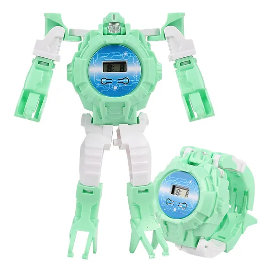Reloj Infantil Q Robot Deformation Toy Transforms Int 5225