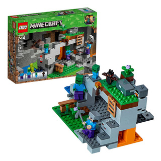 Kit De Construcción Lego Minecraft La Cueva De Los Zombis 21 Kit De Construcción Lego Minecraft La Cueva De Los Zombis 21