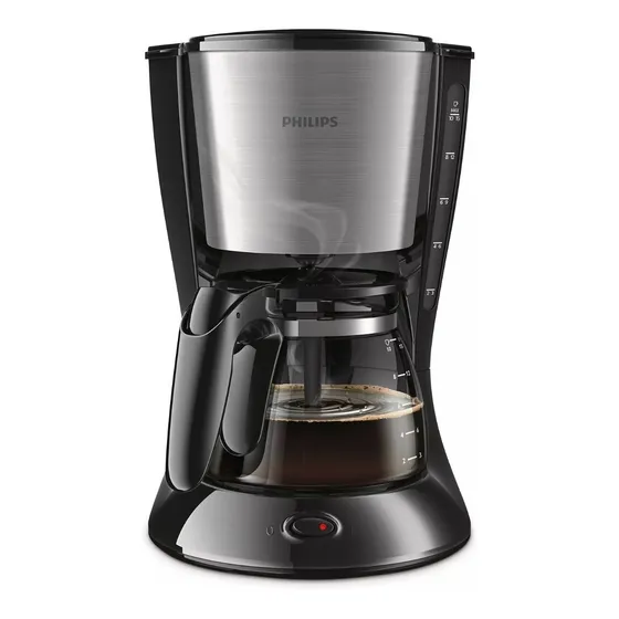 Cafetera Eléctrica Goteo Philips Hd7462 Compacta 10-15 Tazas