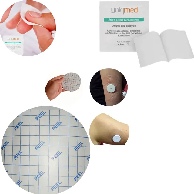 Kit 20 Protetor Impermeável Sensor Libre + 20 Swabs Brinde