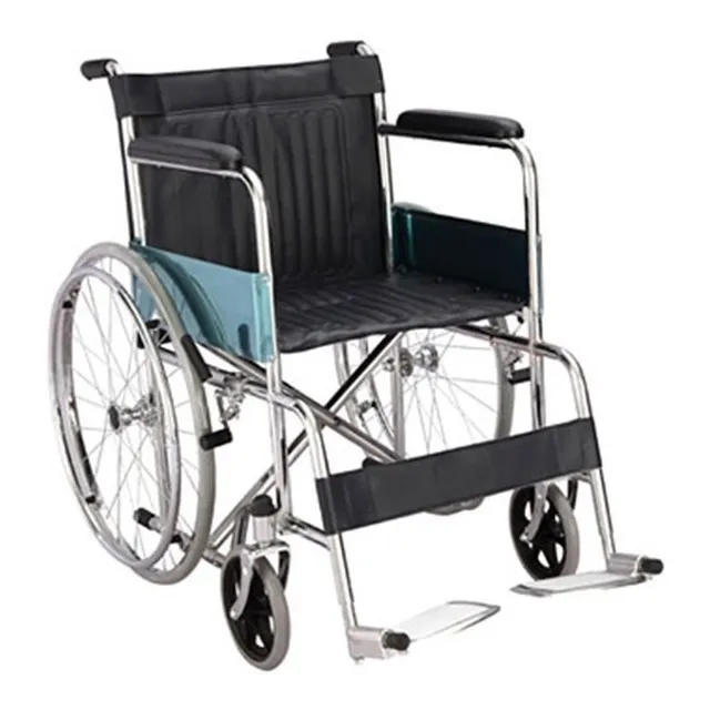 Silla De Ruedas Basic Plegable Garantía 1 Año+ Envió Gratis 