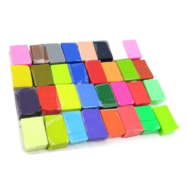 Diy Arcilla Color 32 Polimerica Creativa Modelo Calle Suave