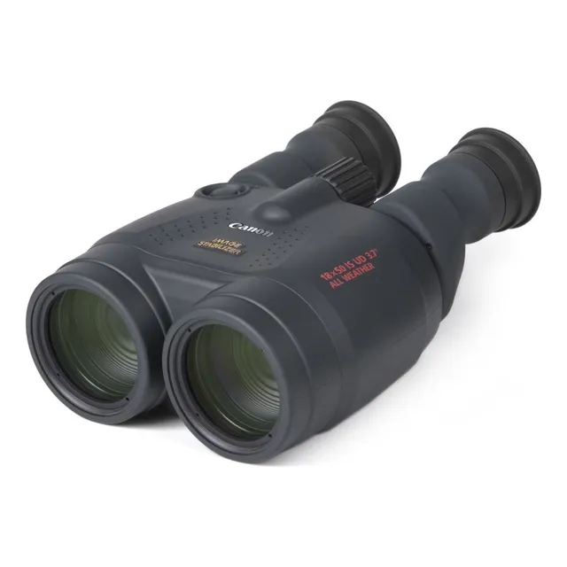 Canon 18 x 50 estabilización De Imagen All-weather Prismáticos W/funda, Correa Para El Cuello Y Pilas
