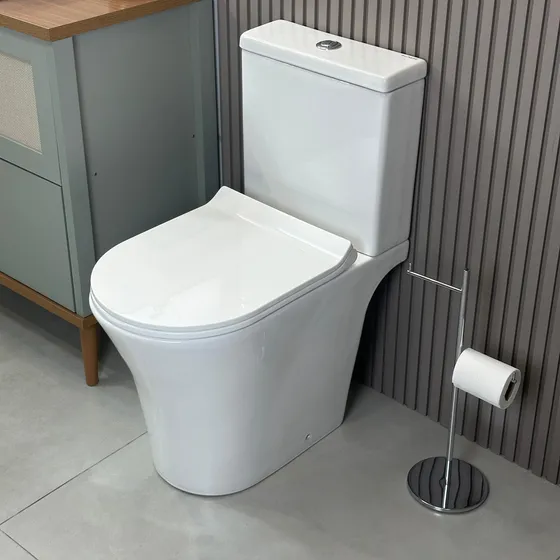 Bacia Vaso Sanitário Monobloco California Saída Horizontal