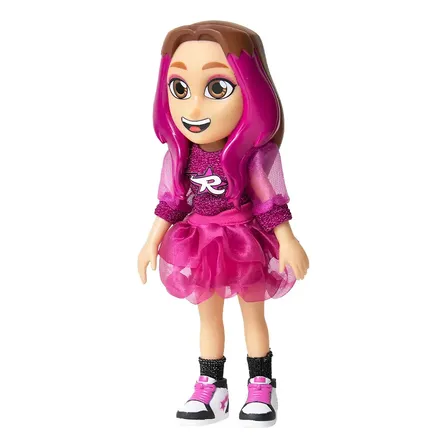 Boneca Emilly Vick Musical Dos Rosa 25cm Youtube Baby Brink + 3 anos