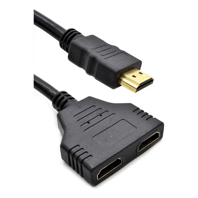 Cable Hdmi Macho A 2 Hembra 30m Negro Splitter