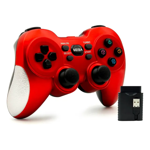 Joystick Inalambrico Para Pc Ps3 Ps2 Android Con Receptor