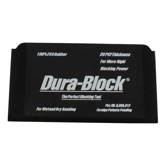 Dura-block Af4401 Bloque Para Lijar, 1/3, Negro